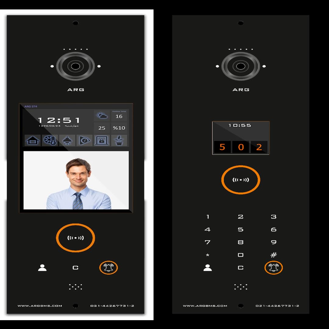 ARG INTERCOM WITH DISPLAY (12 V) آیفون تصویری هوشمند همراه با نمایشگر - تصویر 1